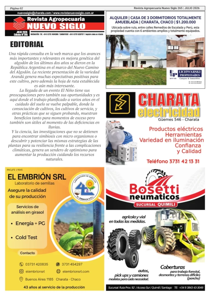 Pagina 02 Revista Agropecuaria Nuevo Siglo 265