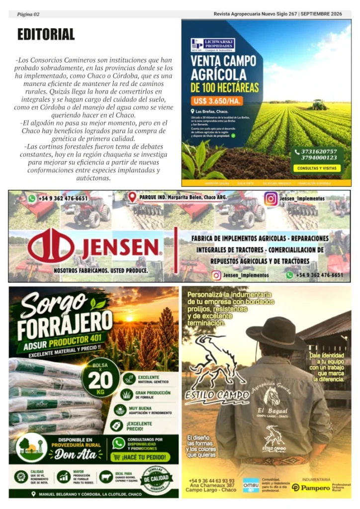 Editorial Revista Nuevo Siglo Septiembre 2026